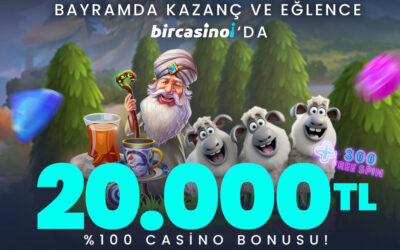 Bayram Fırsatı: 20.000 TL Casino Bonusu + 300 Free Spin