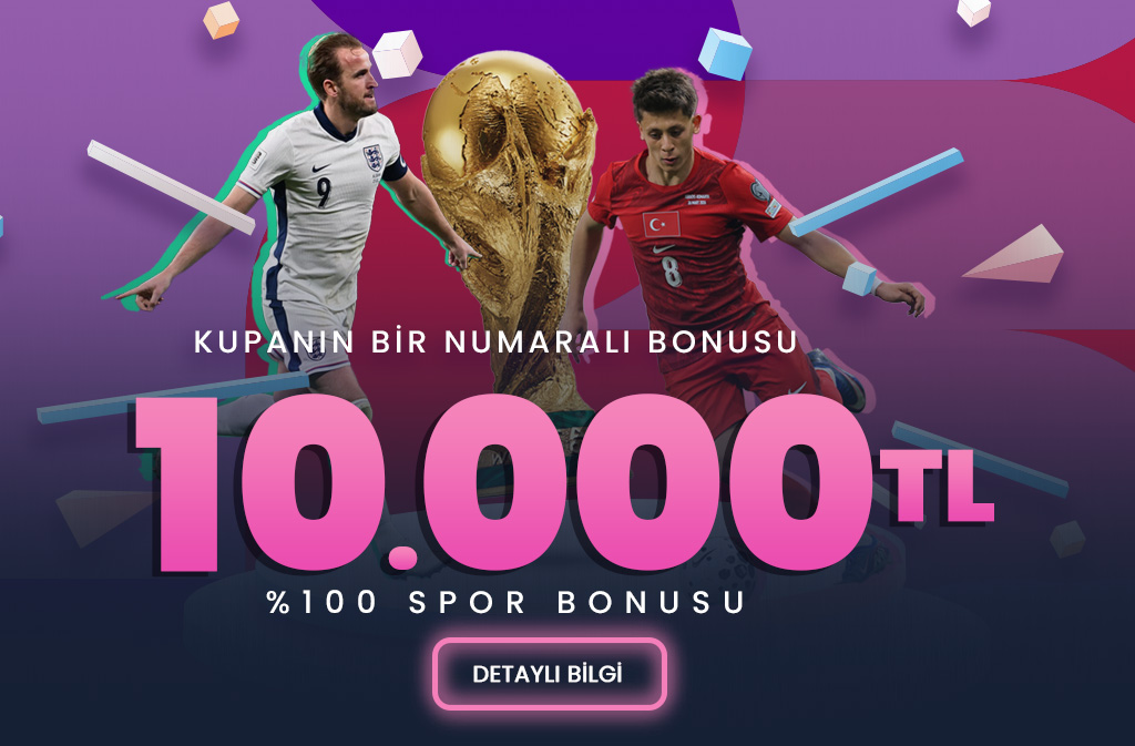 BirCasino’dan 10.000 TL’ye Varan %100 Dünya Kupası Bonusu!