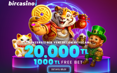 BirCasino’dan 20.000 TL Casino Bonusu + 1.000 TL Free Bet!